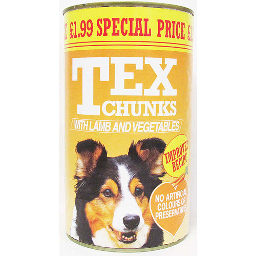 Tex Chunks with Lamb & Vegetables 1.2kg (Pack of 6)