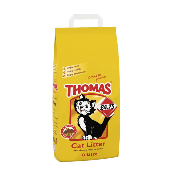 Thomas Cat Litter 8L  (Pack of 1)