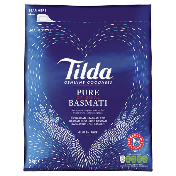 Tilda Pure Original Basmati Rice 5kg (Pack of 1)