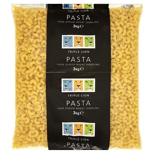 Triple Lion Pasta 3kg (Pack of 1)