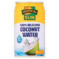Tropical Sun 100% Delicious Coconut Water 330ml (Pack of 12)