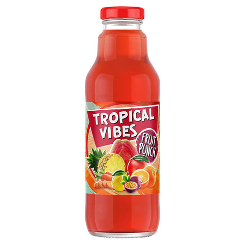 Tropical Vibes Fruit Punch 532ml (Pack of 12)
