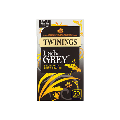 Twinings Lady Grey 50 Tea Bags 125g (Pack of 4)