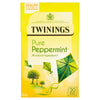 Twinings Pure Peppermint 20 Single Tea Bags 40g (Pack of 4)
