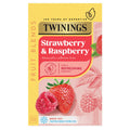 Twinings Strawberry & Raspberry 20 Single Tea Bags 40g (Pack of 4)