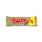 Twix Caramel & Milk Chocolate Fingers Biscuit Snack Bar 50g (Pack of 32)
