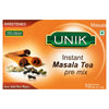 Unik Sweetened Instant Masala Tea Pre Mix 10 x 22g (Pack of 5)