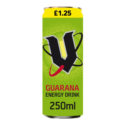 V Guarana Energy Drink 250ml (Pack of 24)