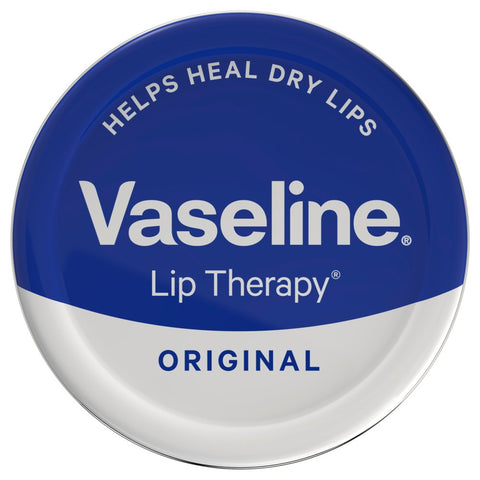 Vaseline Lip Therapy Lip Balm Tin Original 20g (Pack of 12)