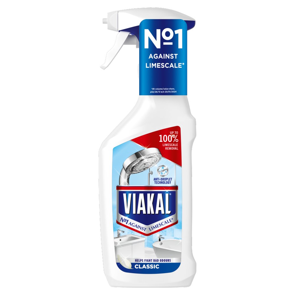 Viakal Classic Limescale Remover Spray 500ml (Pack of 10)