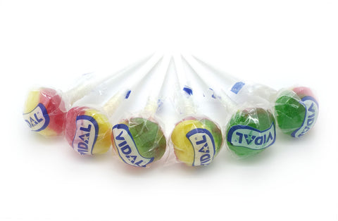 Vidal Traffic Lights Lollipops 500g Bag (Pack of 1)