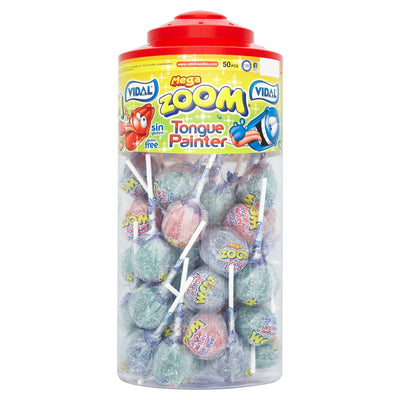 Vidal Mega Zoom Tongue Painter 30g (Pack of 50)