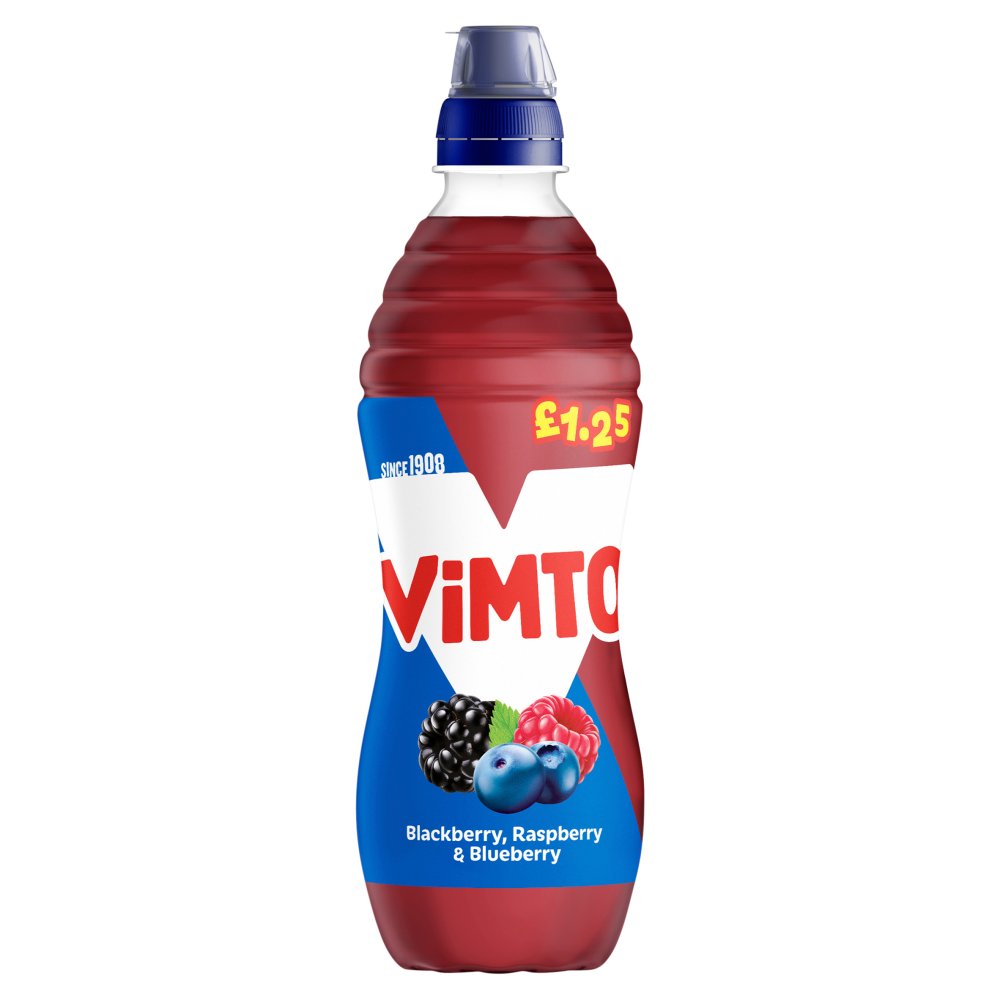 Vimto Blackberry, Raspberry & Blueberry 500ml (Pack of 12)
