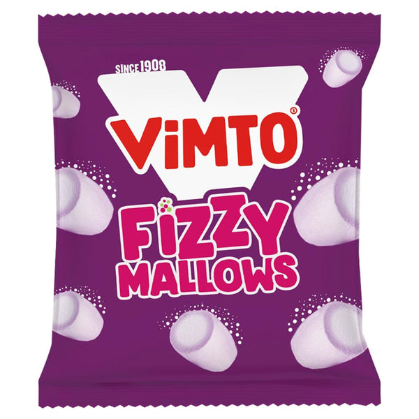Vimto Fizzy Mallows 100g (Pack of 12)
