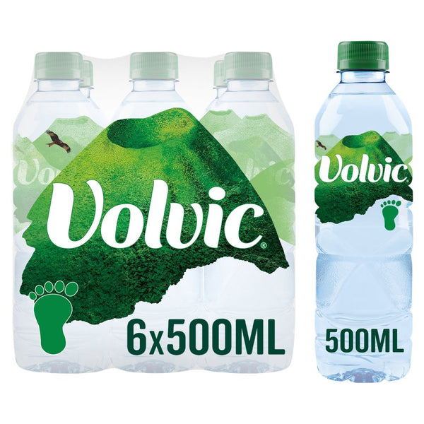 Volvic Natural Mineral Water 500ml (Pack of 24)