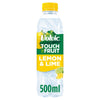 Volvic Touch of Fruit Low Sugar Lemon & Lime Natural Flavoured Water 500ml (Pack of 12)