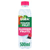 Volvic Touch of Fruit Low Sugar Summer Fruits Natural Flavoured Water 500ml (Pack of 12)