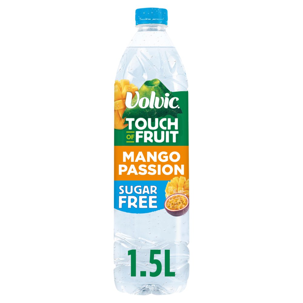 Volvic Touch of Fruit Mango Passion 1.5L (Pack of 6)