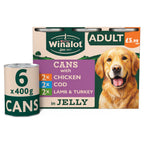 WINALOT Classics Mixed in Jelly Wet Dog Food 400G  (Pack of 4)