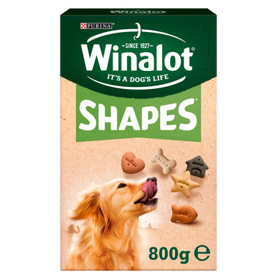 WINALOT Shapes Dog Treat Biscuits 800g (Pack of 5)