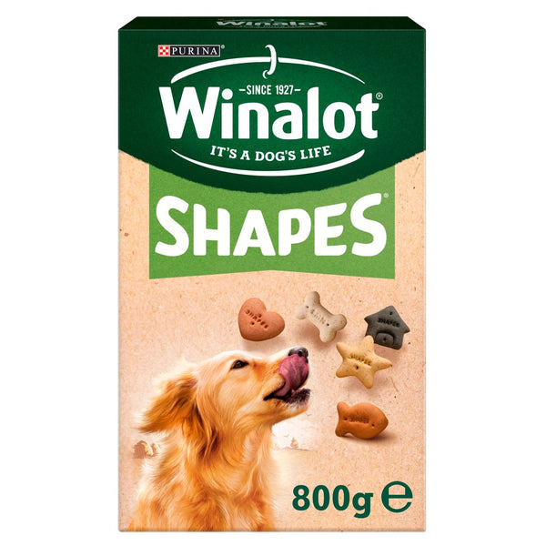 WINALOT Shapes Dog Treat Biscuits 800g (Pack of 5)