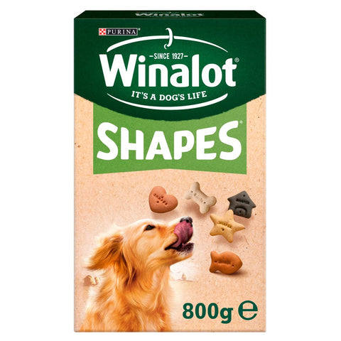 WINALOT Shapes Dog Treat Biscuits 800g (Pack of 5)