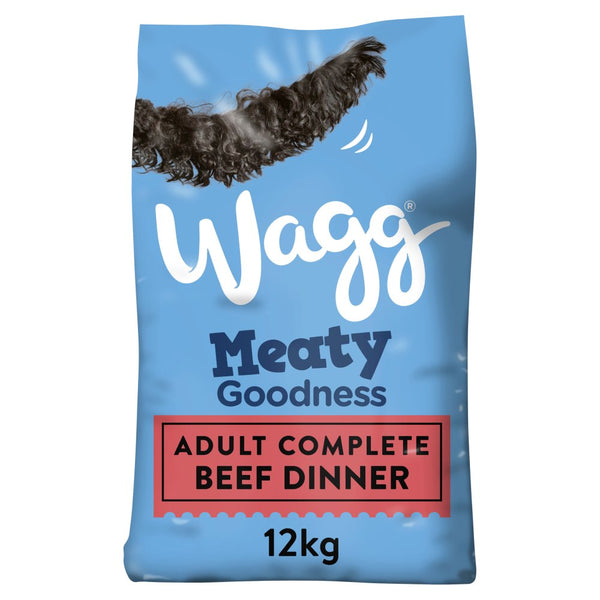 Wagg Meaty Goodness Adult Complete Beef Dinner 12kg (Pack of 1)
