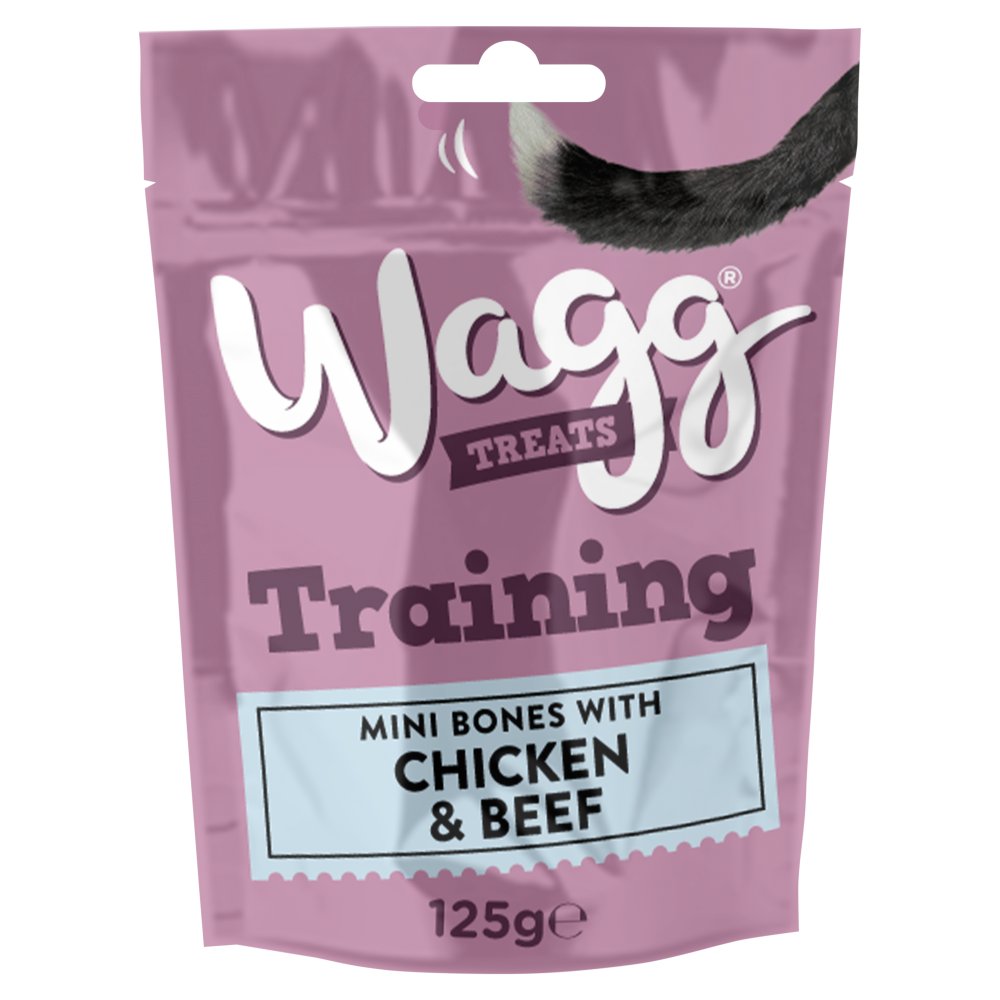 Wagg Training Treats with Chicken & Beef 125g (Pack of 7)
