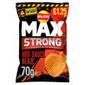 Walkers Max Strong Hot Sauce Blaze Crisps 70g (Pack of 15)