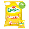 Walkers Quavers Cheese Multipack Snacks Crisps 96g (Pack of 12)