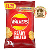 Walkers Ready Salted Crisps 70g (Pack of 15)