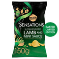 Walkers Sensations Snacks Lamb & Mint Sauce Sharing Crisps 150g (Pack of 12)