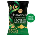 Walkers Sensations Snacks Lamb & Mint Sauce Sharing Crisps 150g (Pack of 12)