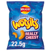 Walkers Wotsits Really Cheesy Snacks Crisps 22.5g (Pack of 32)