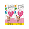 Webbox Tasty Sticks with Salmon & Trout 6 Semi-Moist Tasty Treats 30g (180g) (Pack of 12)