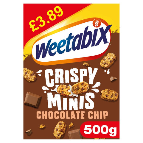 Weetabix Crispy Minis Chocolate Chip 450g (Pack of 5)