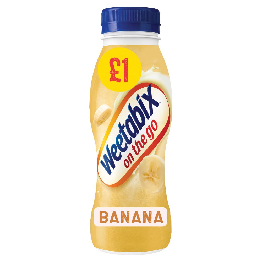 Weetabix on the Go Banana Breakfast Drink 250ml (Pack of 8)