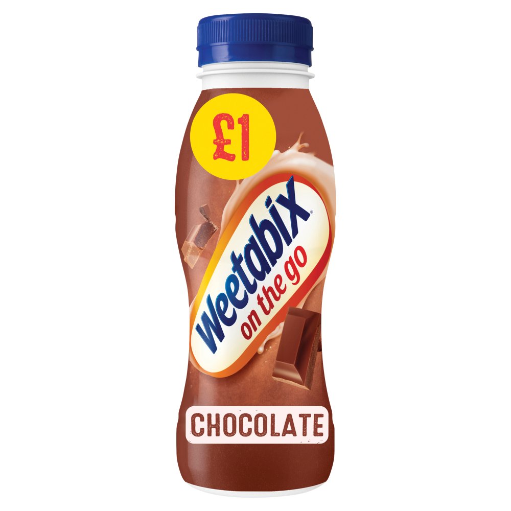 Weetabix on the Go Chocolate Breakfast Drink 250ml (Pack of 8)