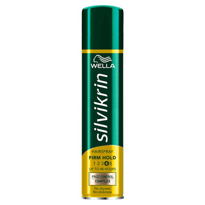 Wella Silvikrin Firm Hold Hairspray, 250ml (Pack of 6)