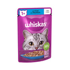 Whiskas 1+ Adult Wet Cat Food Pouches in Jelly with Tuna 85g (Pack of 28)