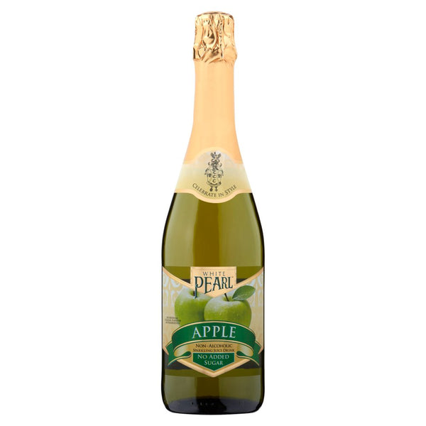 White Pearl Apple Non-Alcoholic Sparkling Juice Drink 750ml (Pack of 1)