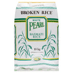 White Pearl Broken Basmati Rice 10kg (Pack of 1)