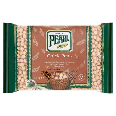 White Pearl Chick Peas 500g (Pack of 10)