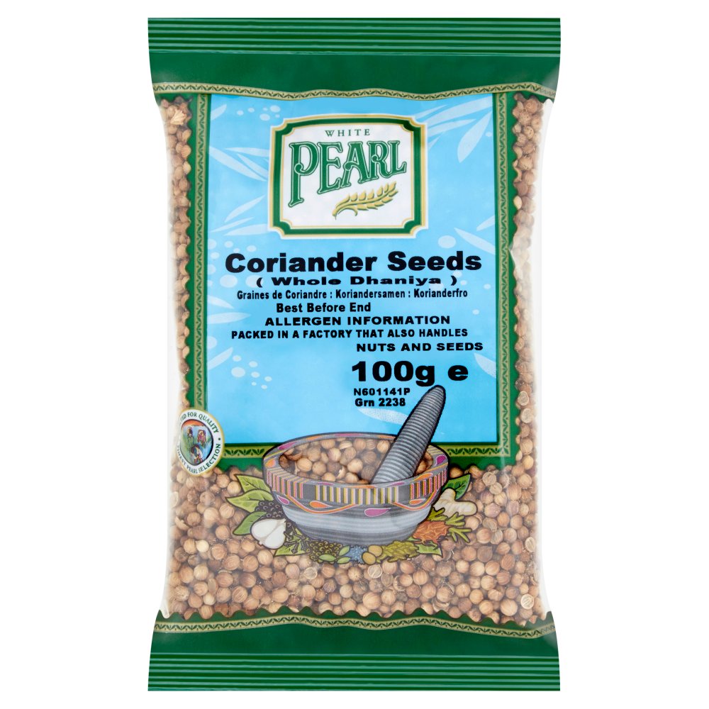 White Pearl Coriander Seeds 100g (Pack of 10)