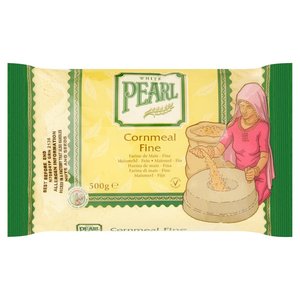 White Pearl Cornmeal Fine 500g (Pack of 10)