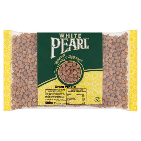 White Pearl Gram Whole 500g (Pack of 1)