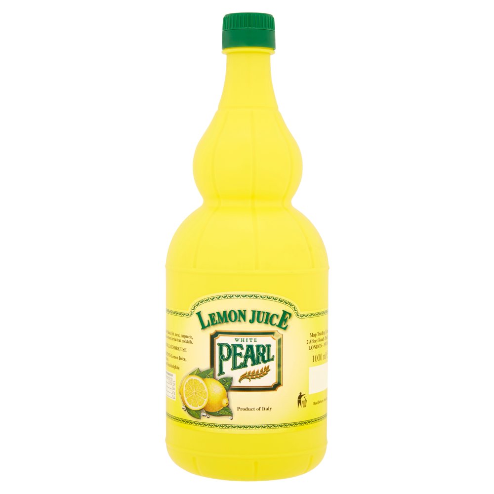 White Pearl Lemon Juice 1000ml (Pack of 6)