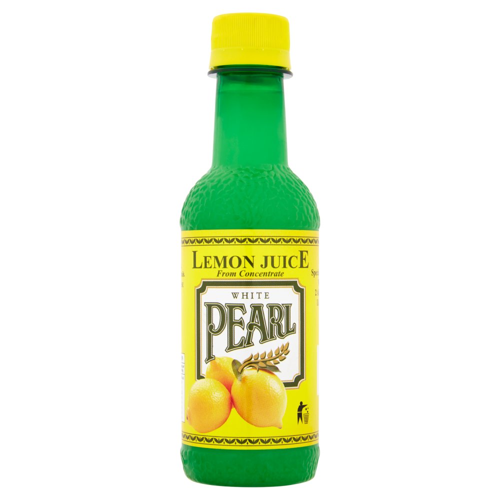 White Pearl Lemon Juice from Concentrate 250ml (Pack of 12)
