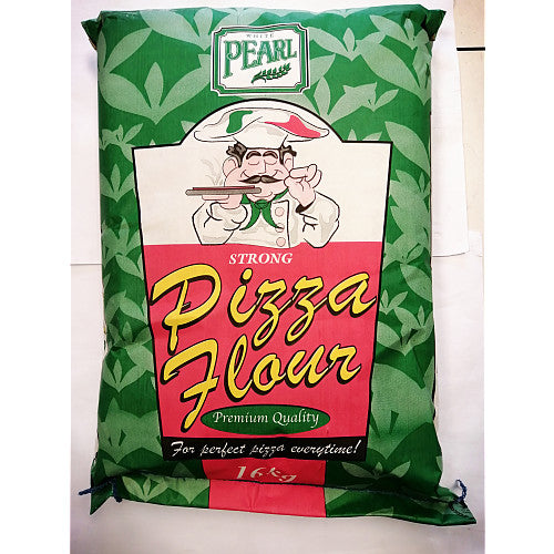 White Pearl Pizza Flour 16Kg (Pack of 1)