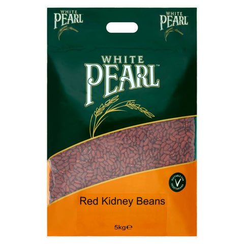 White Pearl Red Kidney Beans 5kg (Pack of 1)